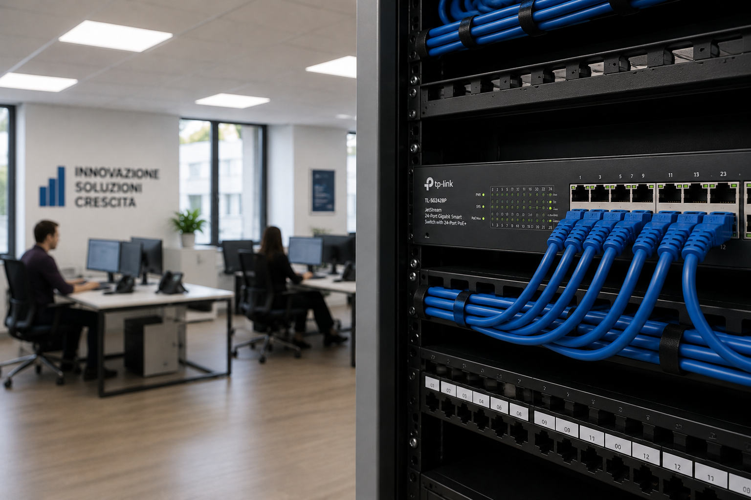 Reti LAN per uffici e VoIP Torino